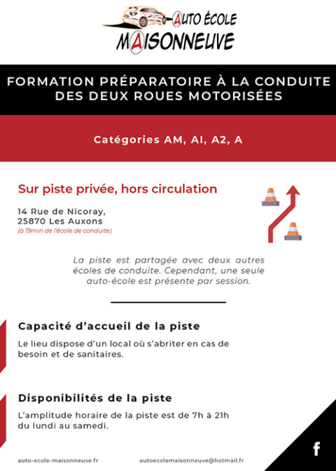 Passer Le Permis Moto (AM, A1, A2, A) - Auto École Maisonneuve